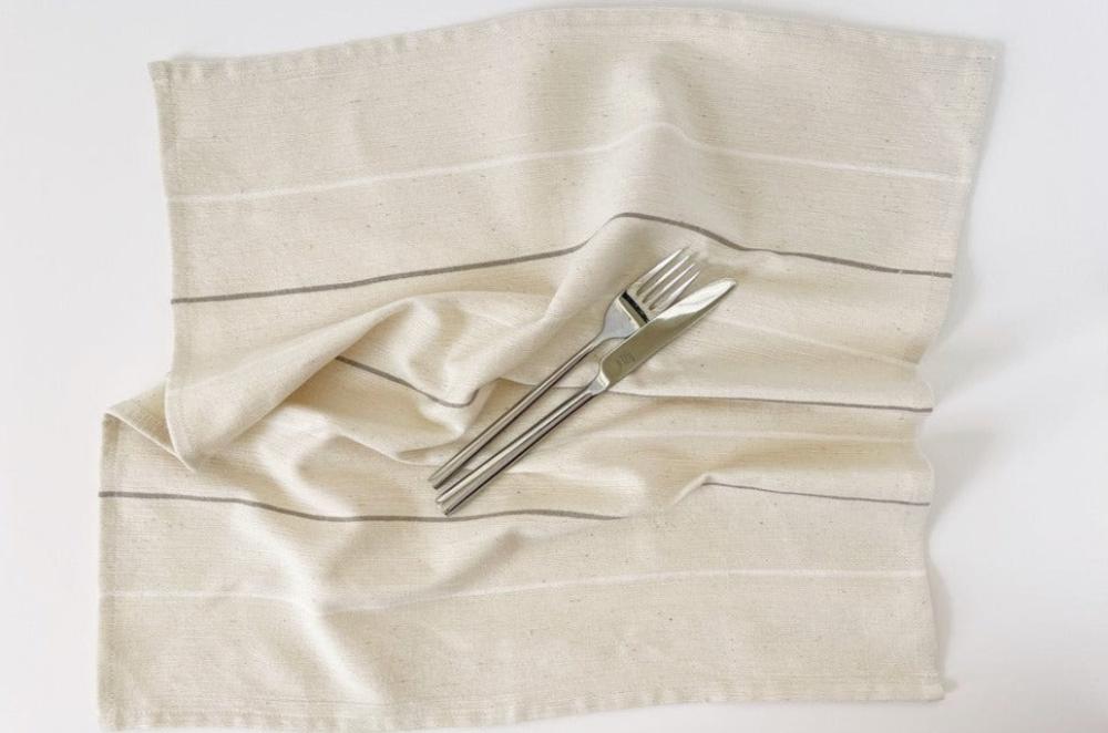 Adama Handwoven Ethiopian Cotton Napkins | Set of 2