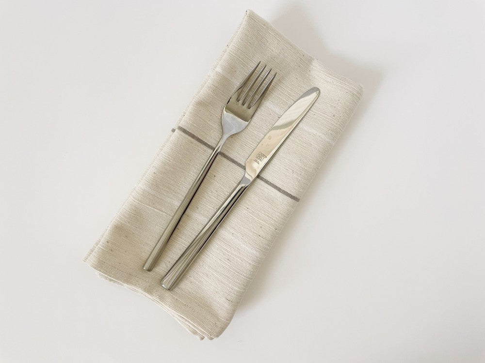 Adama Handwoven Ethiopian Cotton Napkins | Set of 2