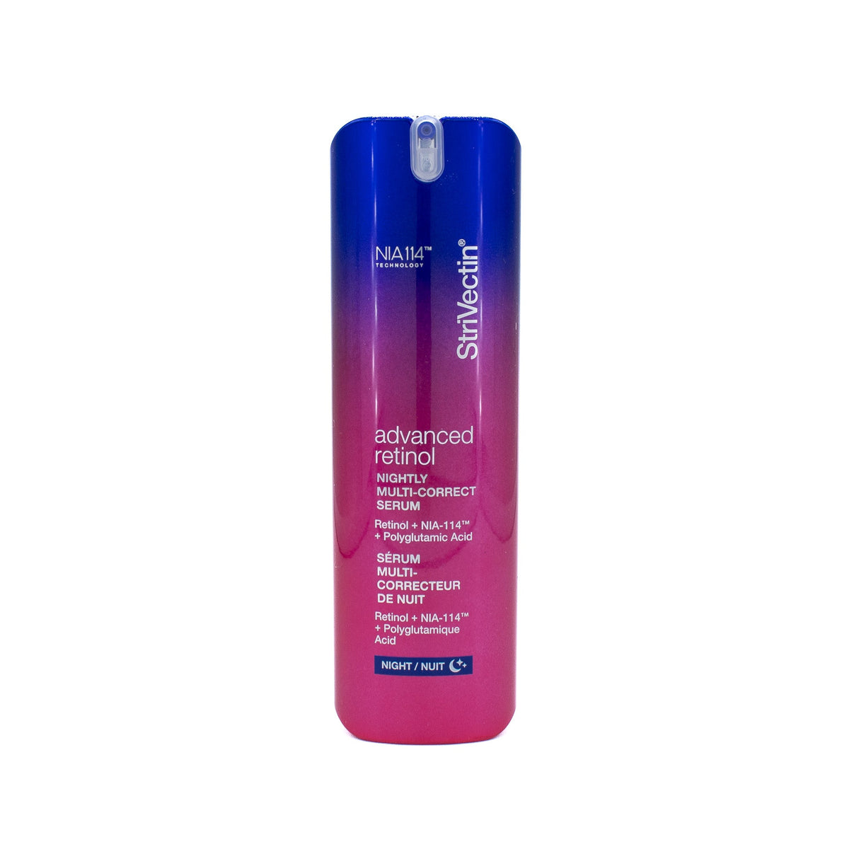 StriVectin Advanced Retinol Nightly Multi-Correct Serum 1oz - Imperfect Box