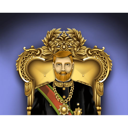 Wholly Kaw King of Oud After Shave Splash 3.4 Oz