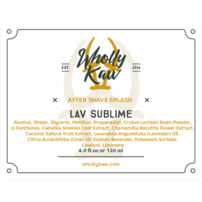 Wholly Kaw Lav Sublime Shaving Collection