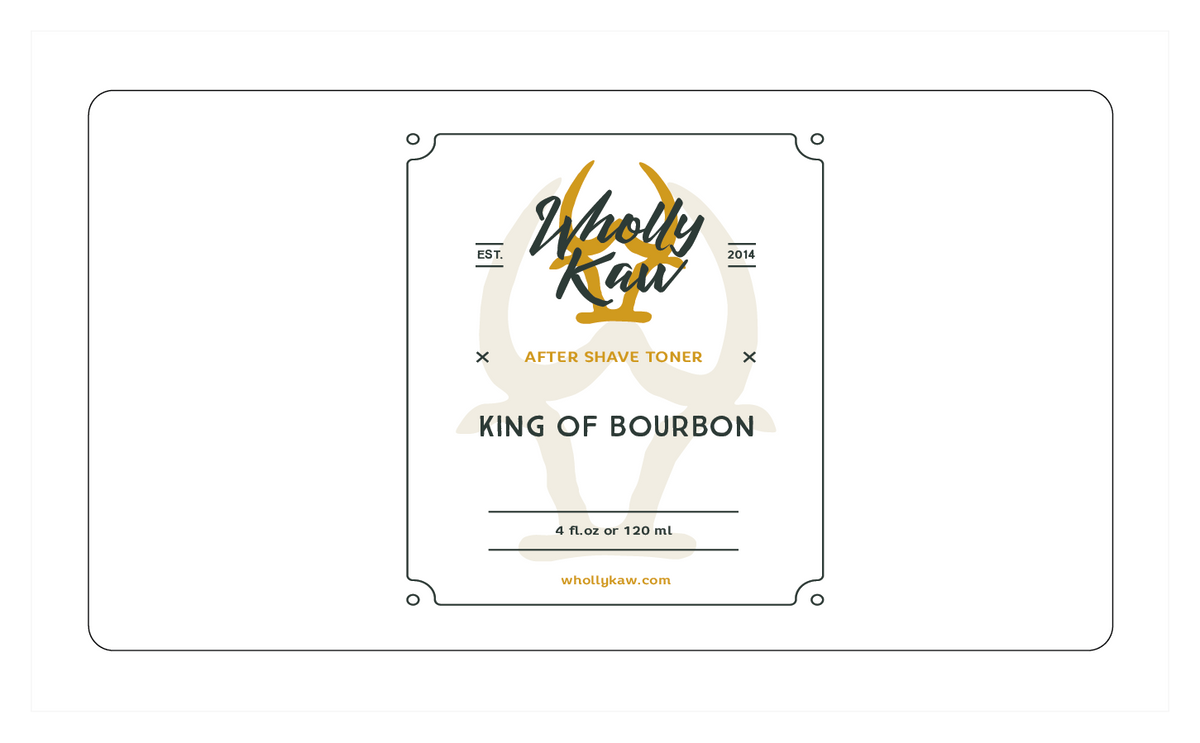 King of Bourbon After Shave Toner
