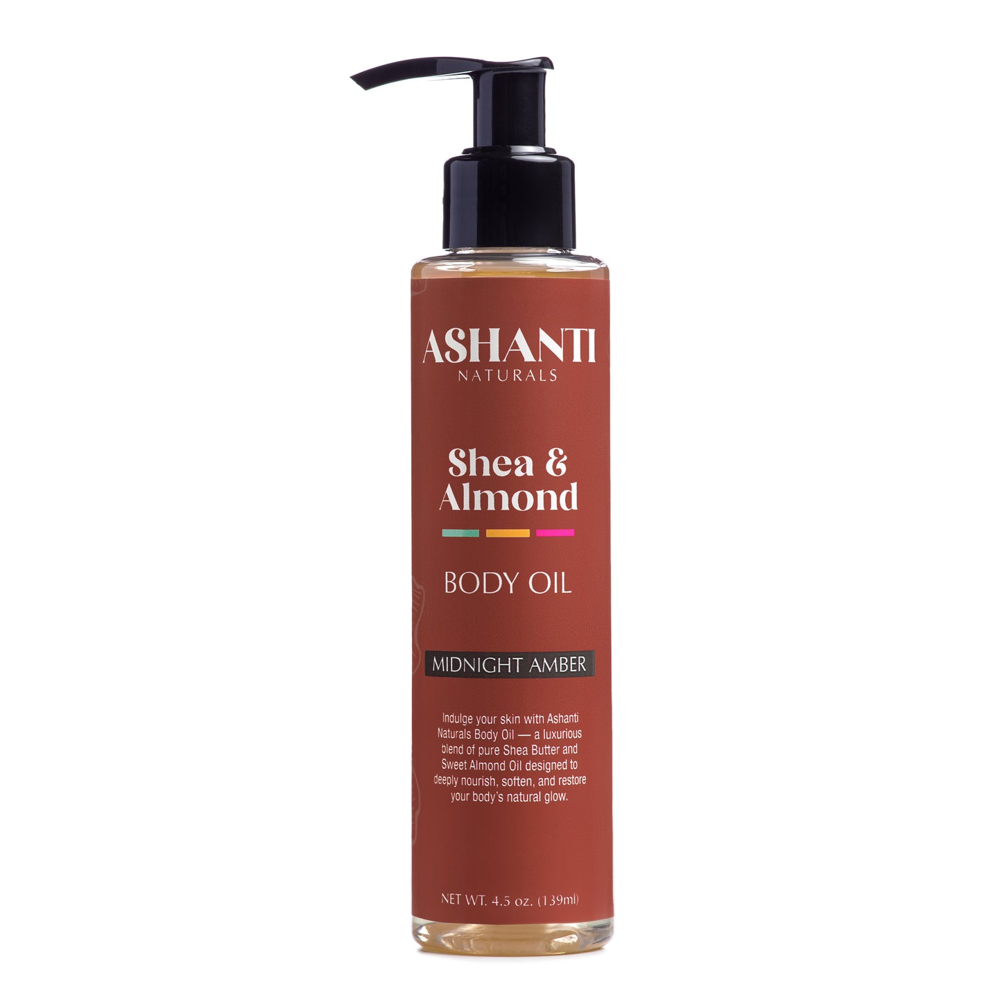ASHANTI NATURALS Shea & Almond Body Oil - Midnight Amber - Osadia Concept Store