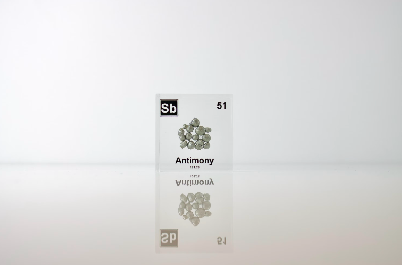Antimony Element Cube