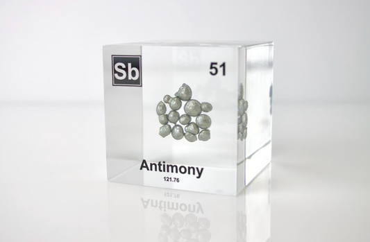 Antimony Element Cube