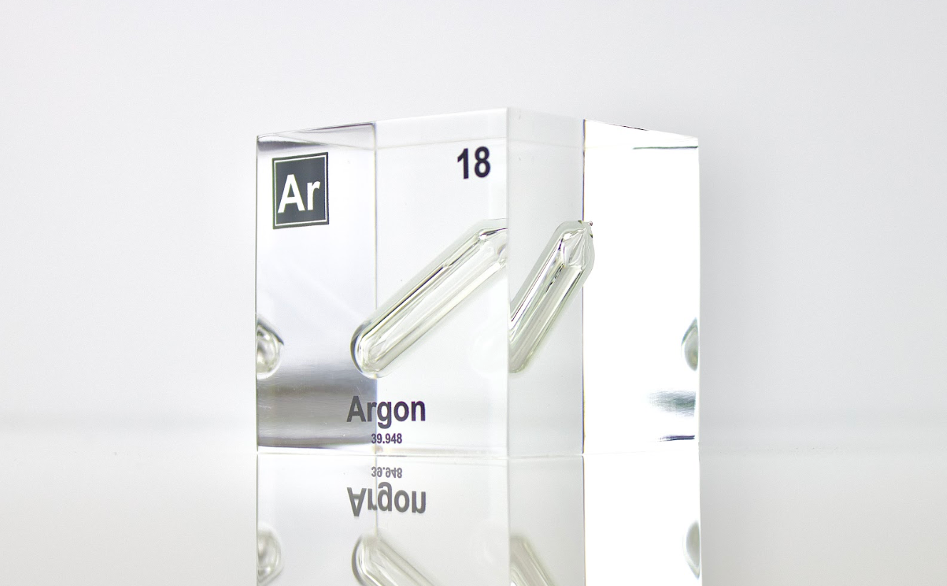 Argon Element Cube