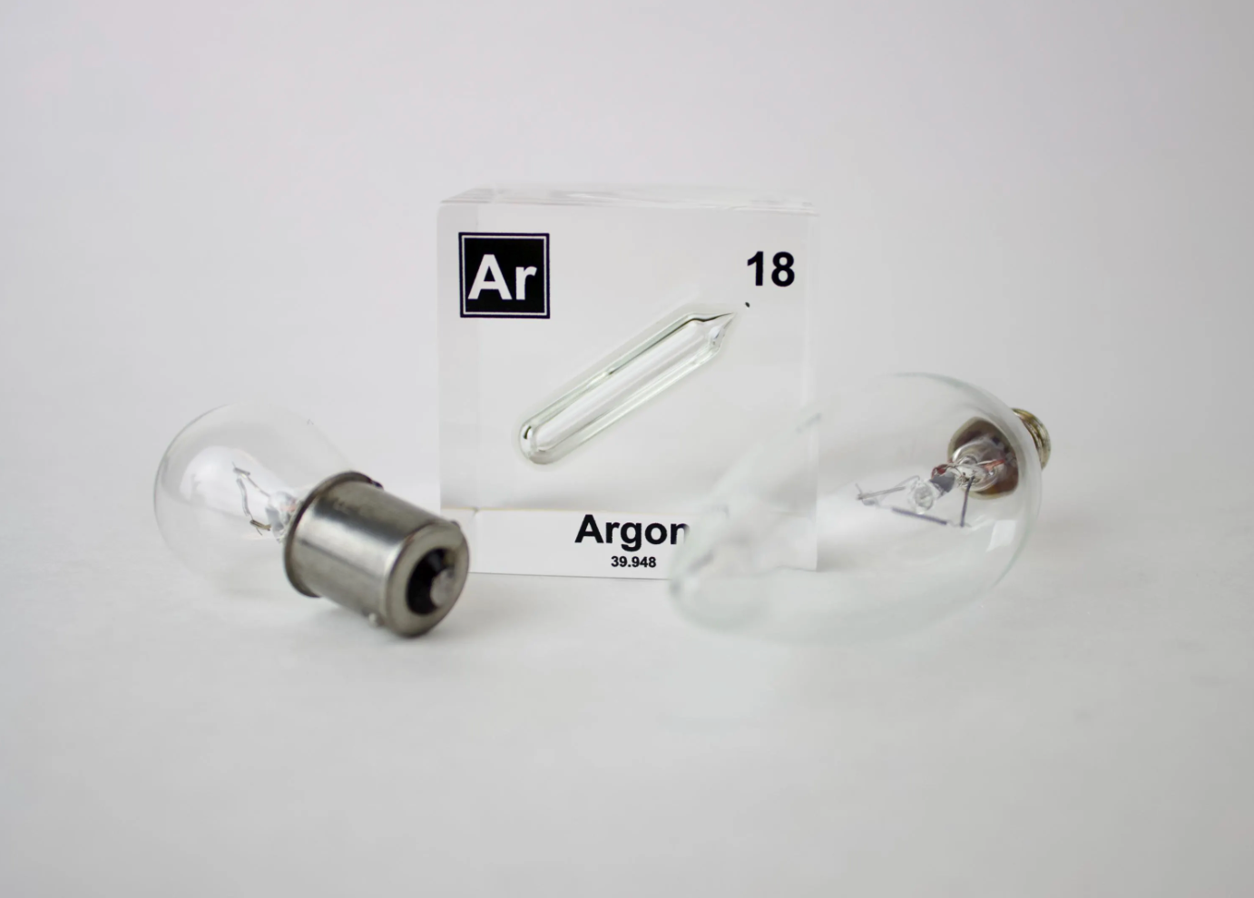Argon Element Cube