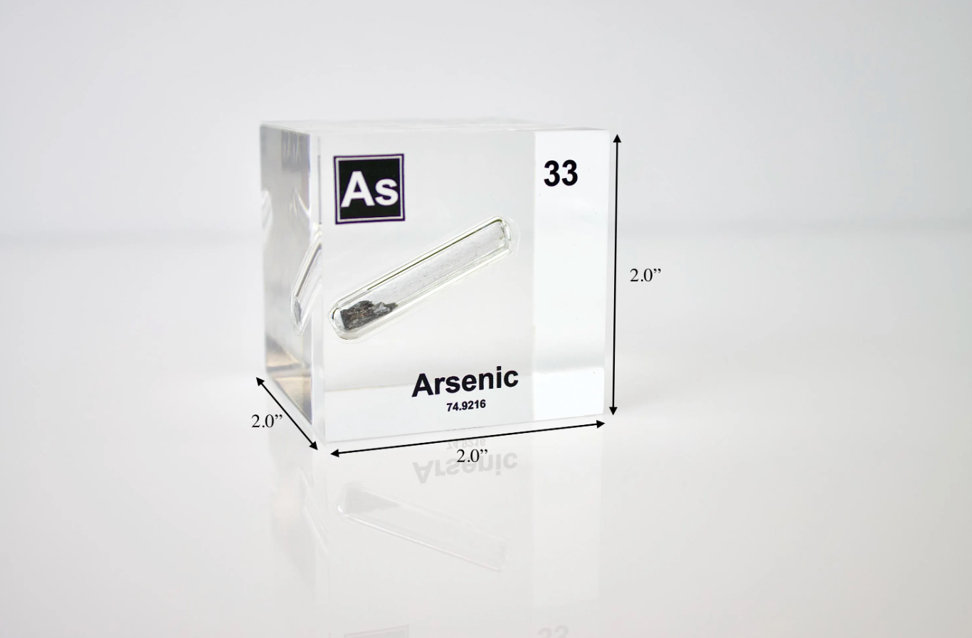 Arsenic Element Cube
