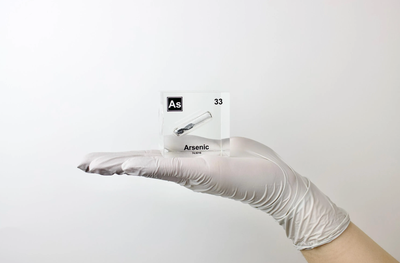Arsenic Element Cube
