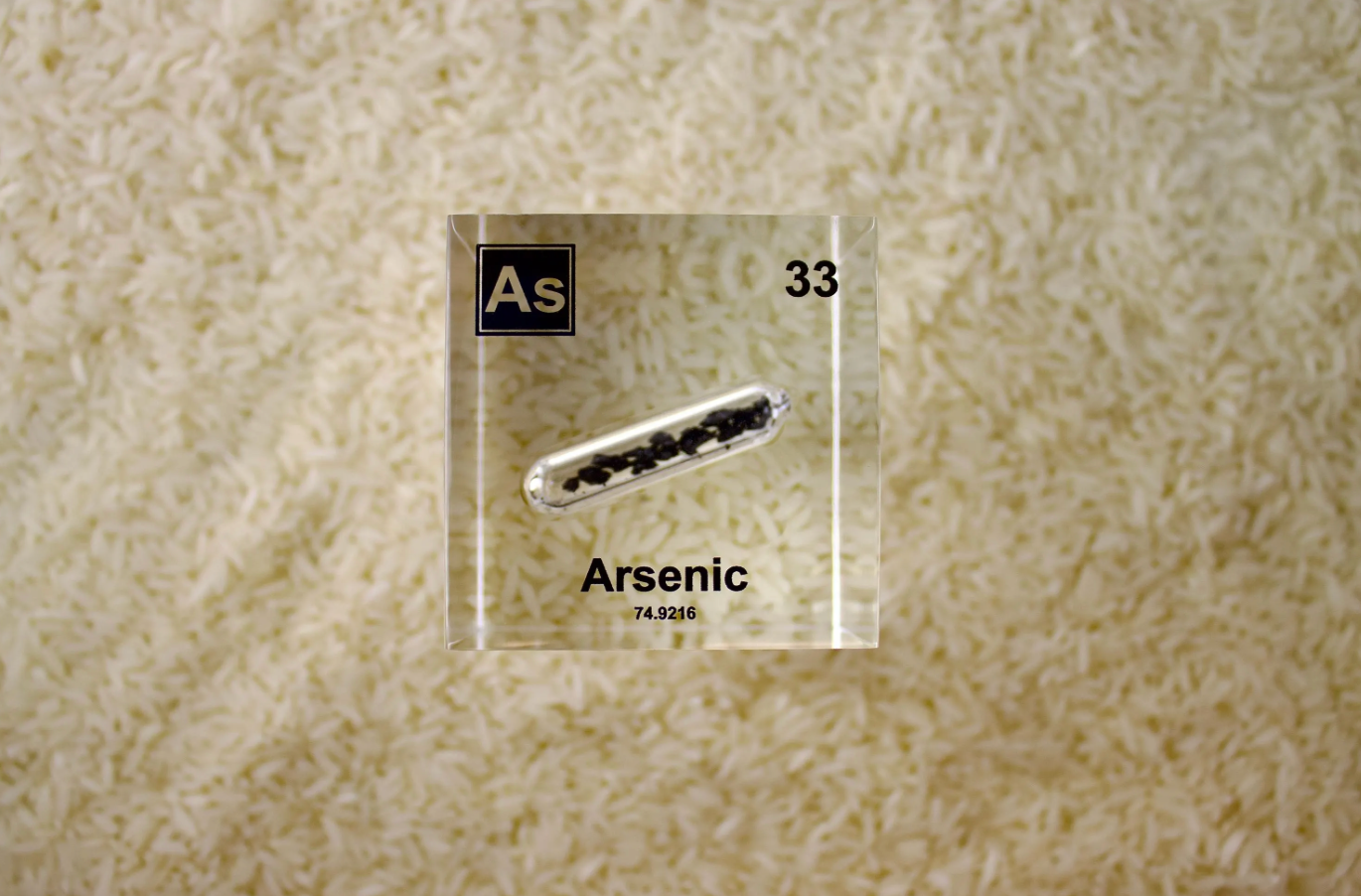 Arsenic Element Cube