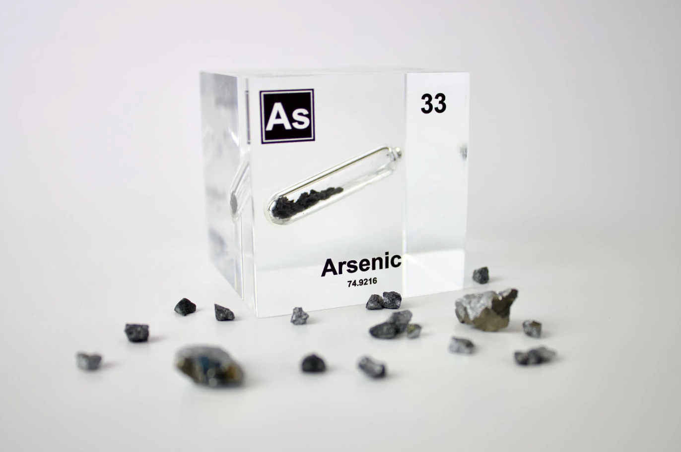 Arsenic Element Cube
