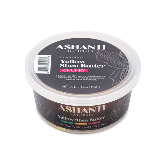 ASHANTI NATURALS 100% Yellow Shea Butter - Chunky - Osadia Concept Store
