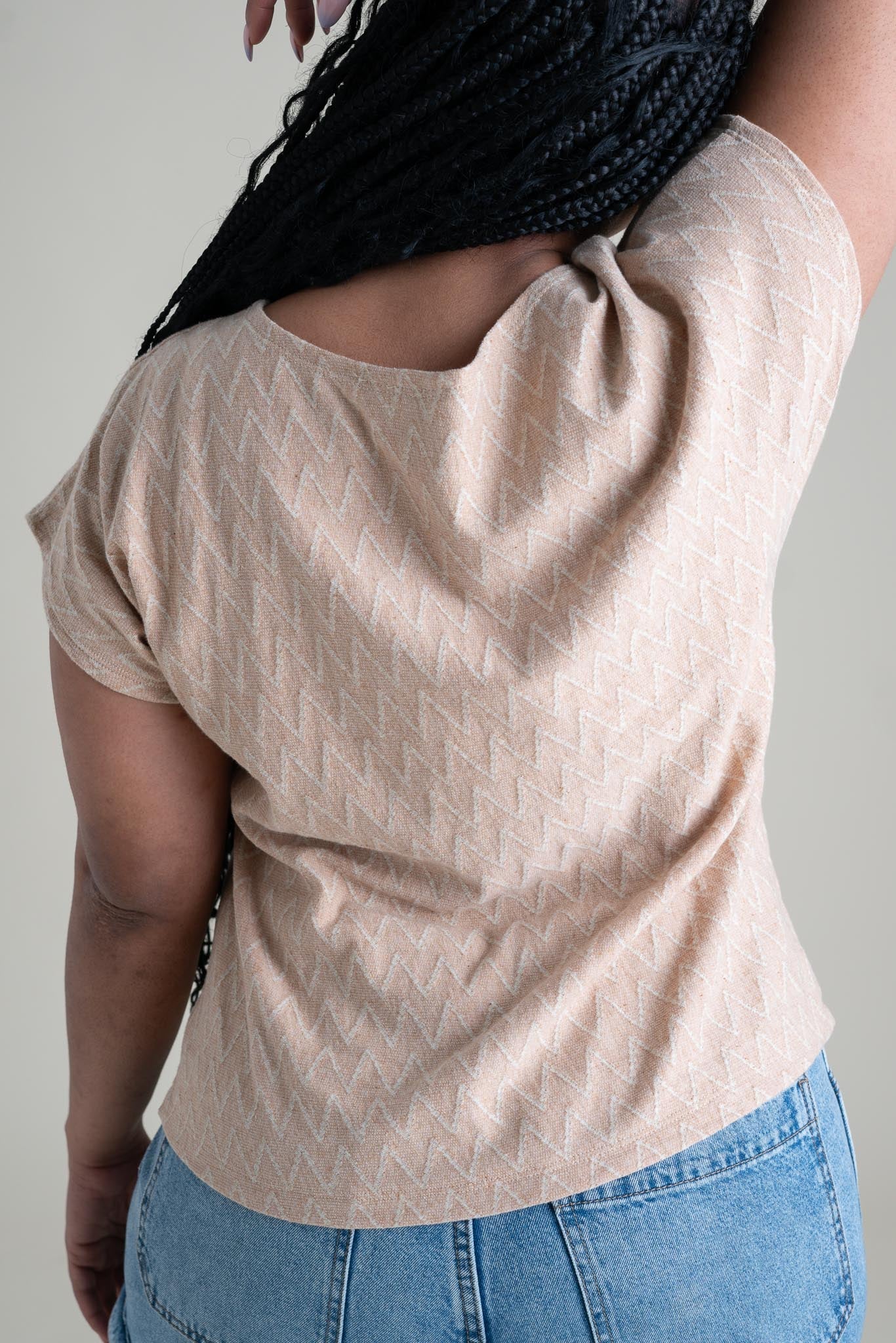 Foxfibre® Saturday Tee (Updated) in Flicker