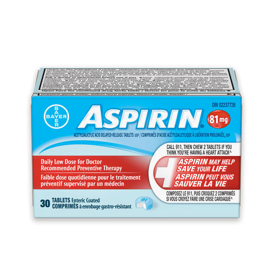 ASPIRIN 81 MG LOW DOSE EC TAB