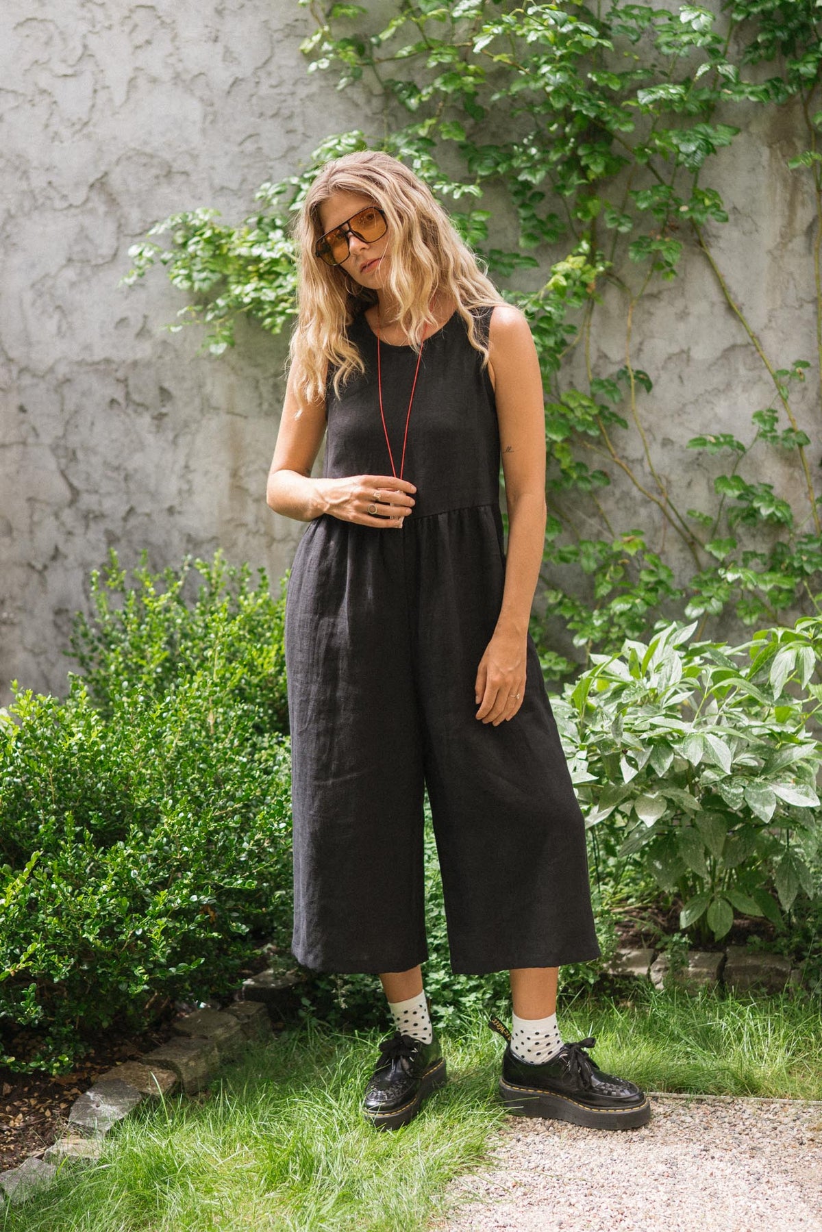 Backyard Jumpsuit (Updated) in Black