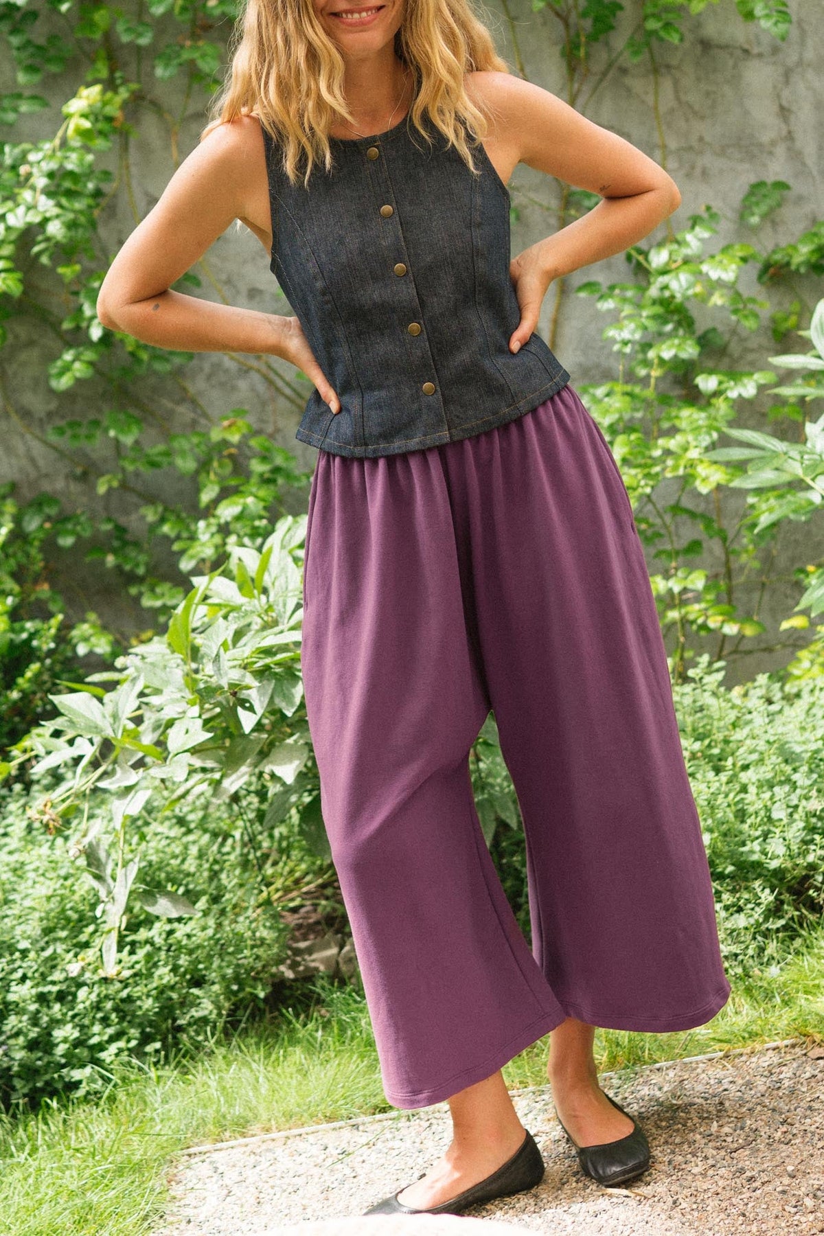 Zinat Pant (Updated) in Plum