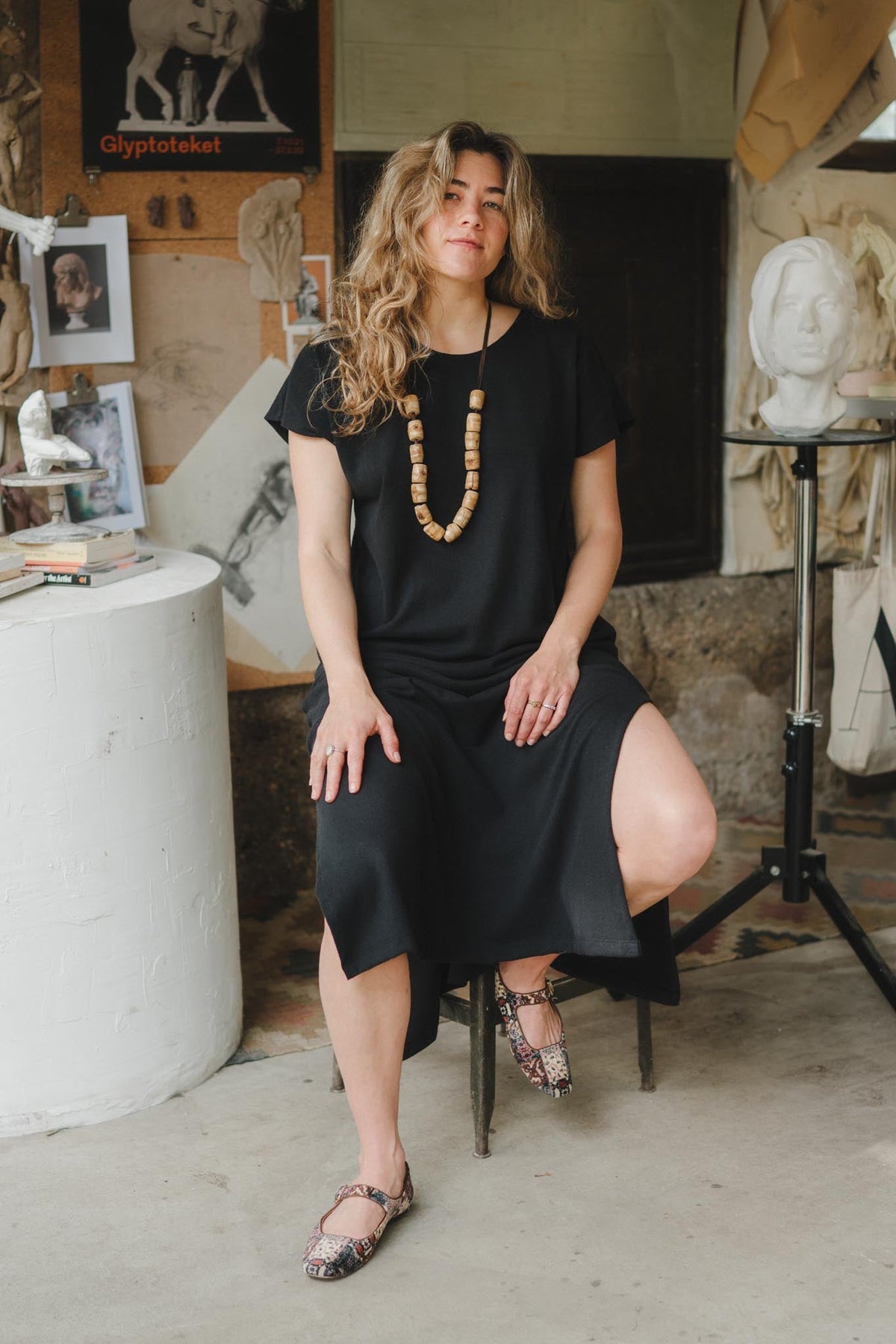 Cairo Dress (Updated) in Graphite