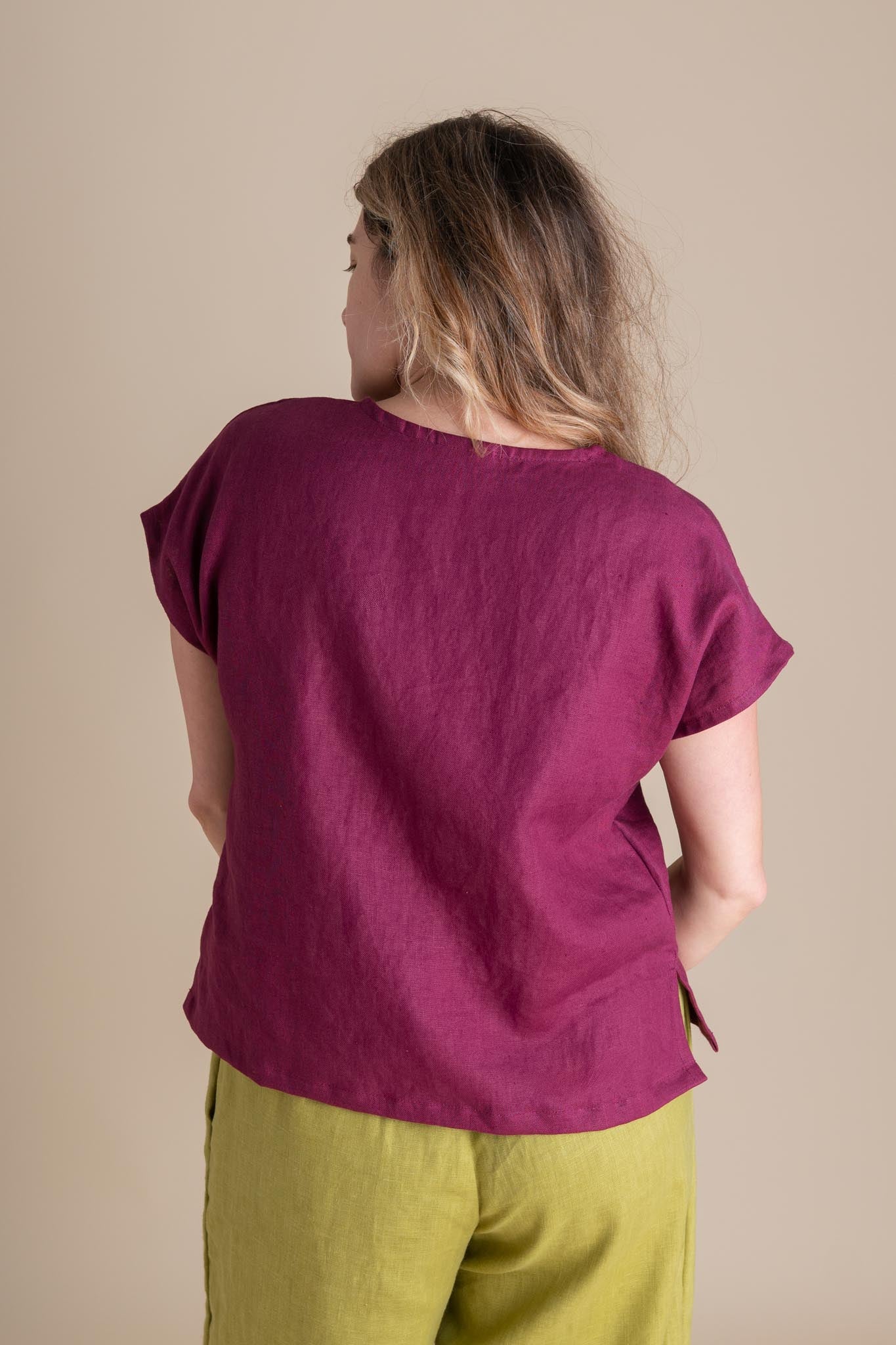 Painter Top (Updated) in Orchid