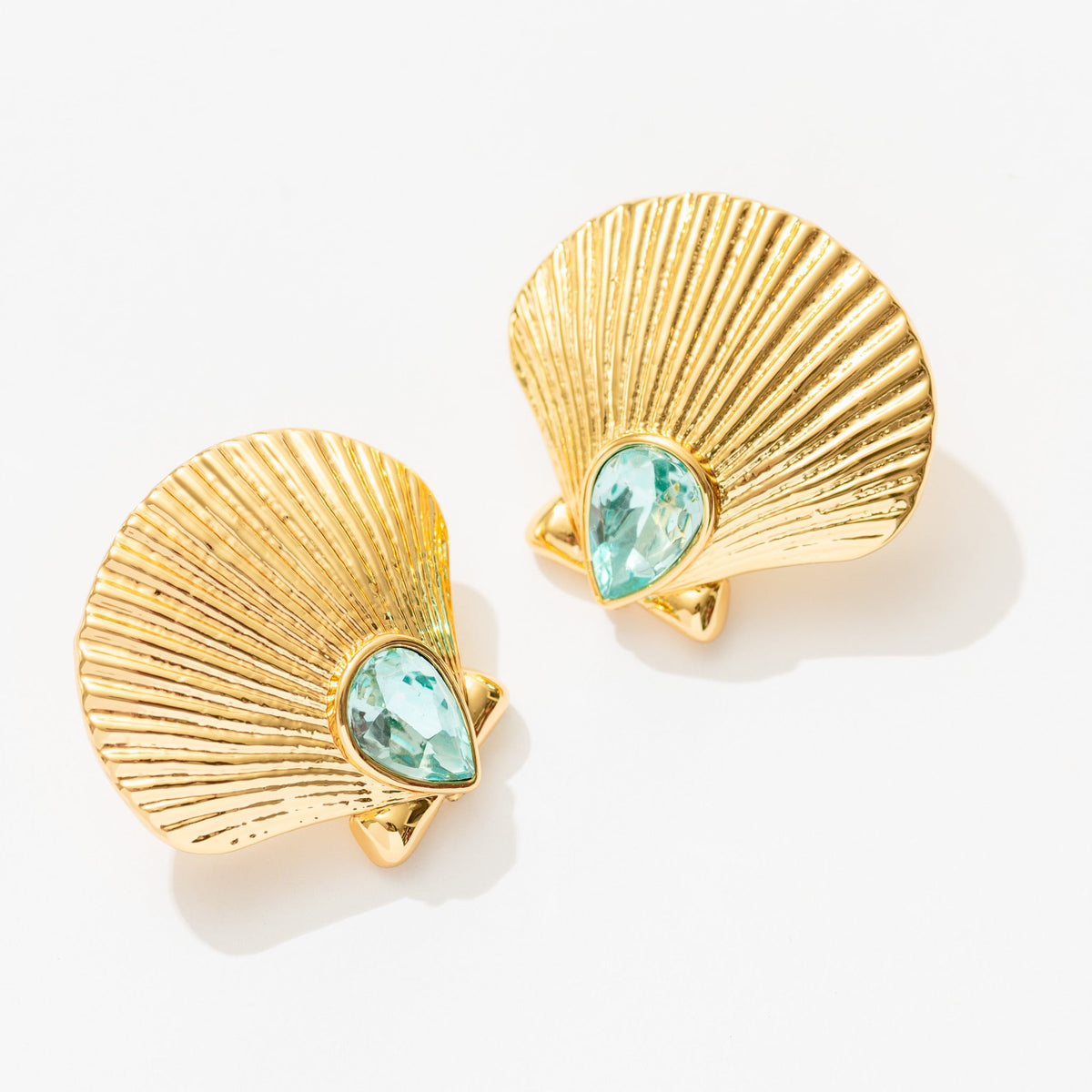 Antibes Earrings in Sea