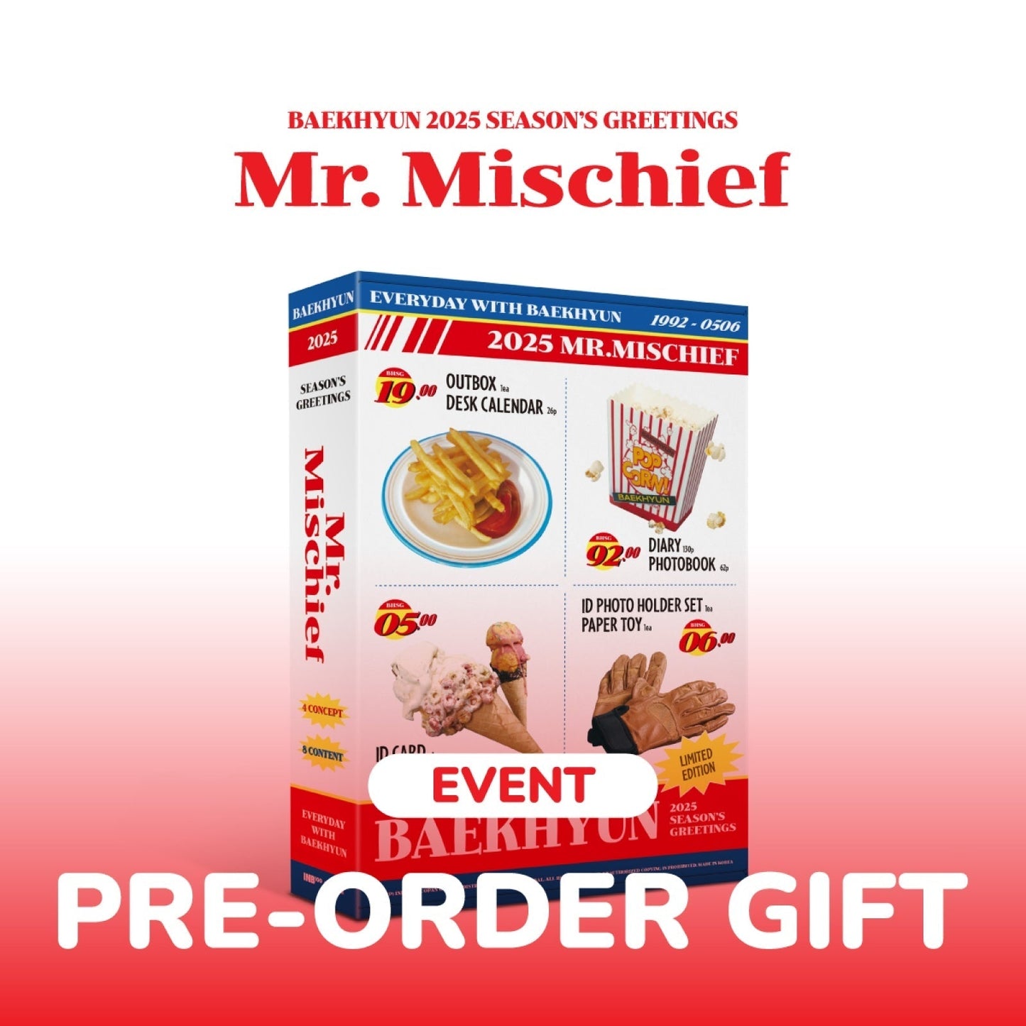 Baekhyun - Mr. Mischief 2025 Season’s Greeting