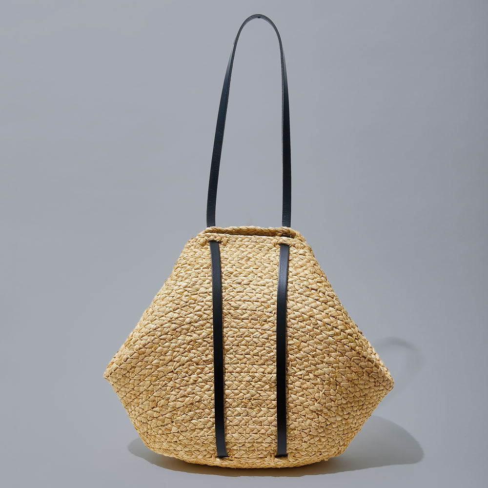 Keza Braided Raffia Carryall