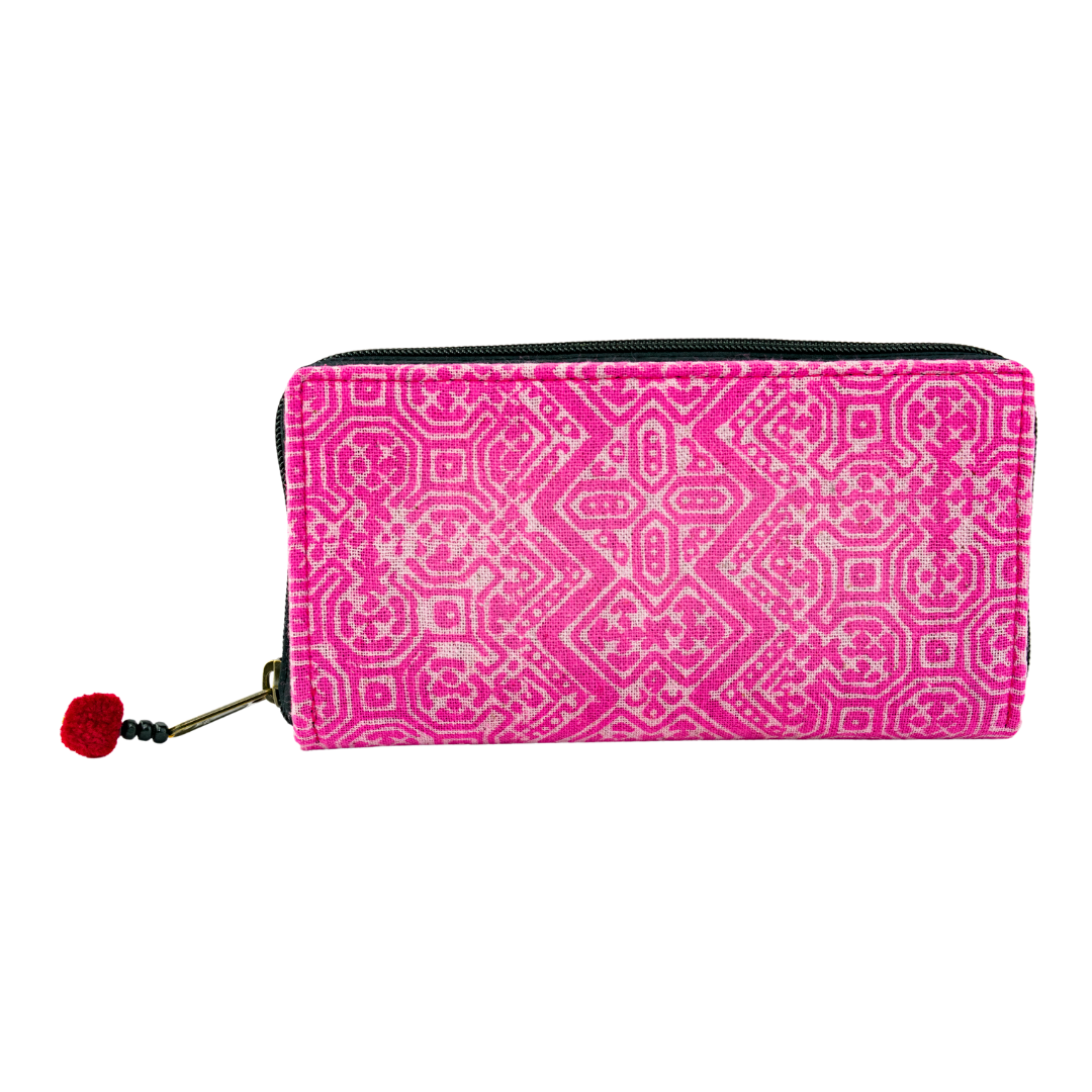 Handmade Oasis Batik Wallet  - Thailand