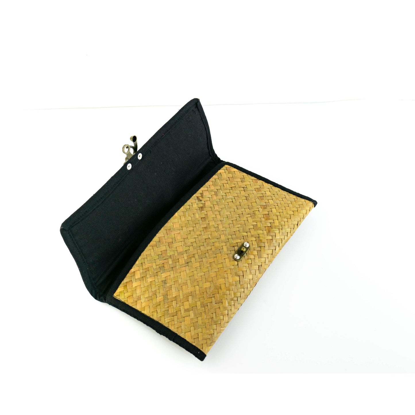 Diamond Rattan Embroidered Clutch - Thailand