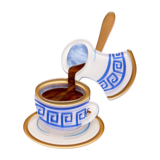 Traditional Brew Brooch by Erstwilder