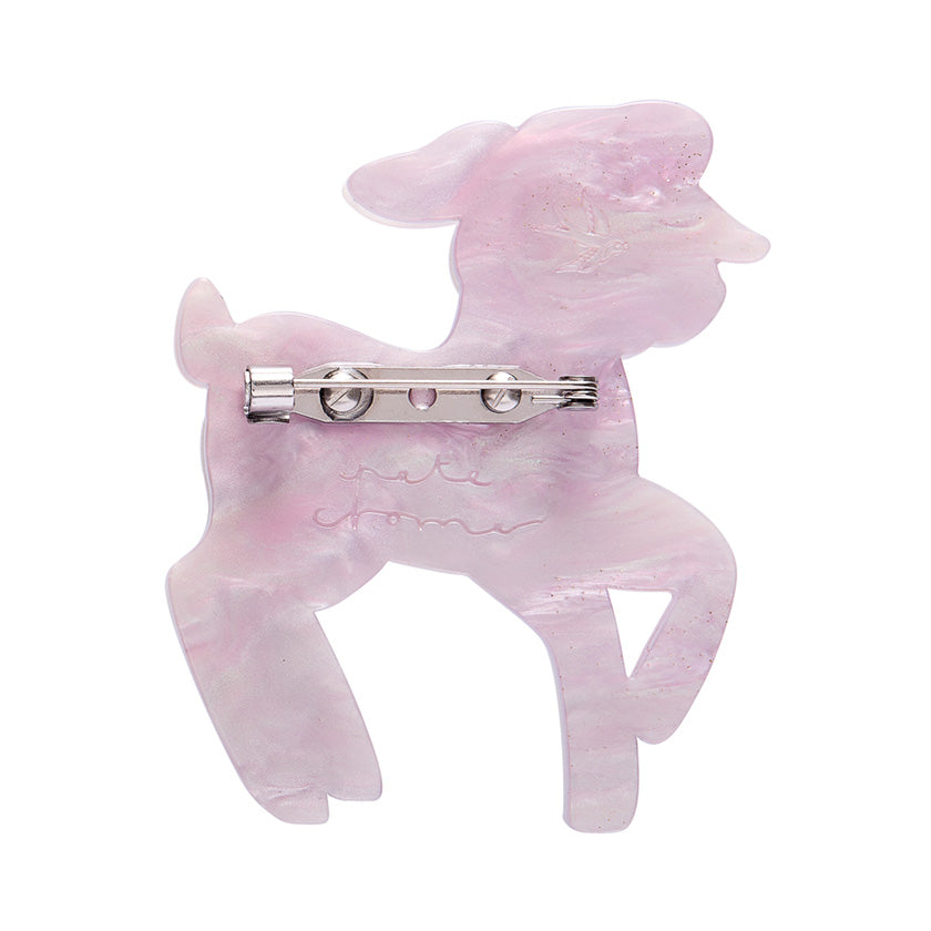 Lottie the Lamb Brooch by Erstwilder x Pete Cromer