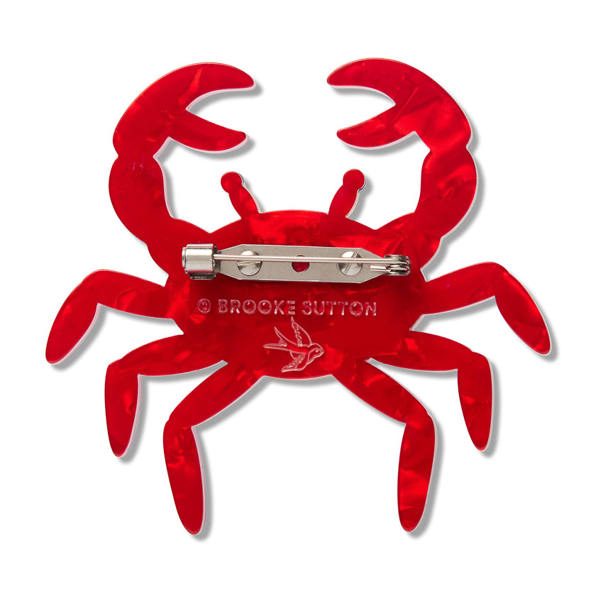 Karntat (Crab) Brooch by Erstwilder