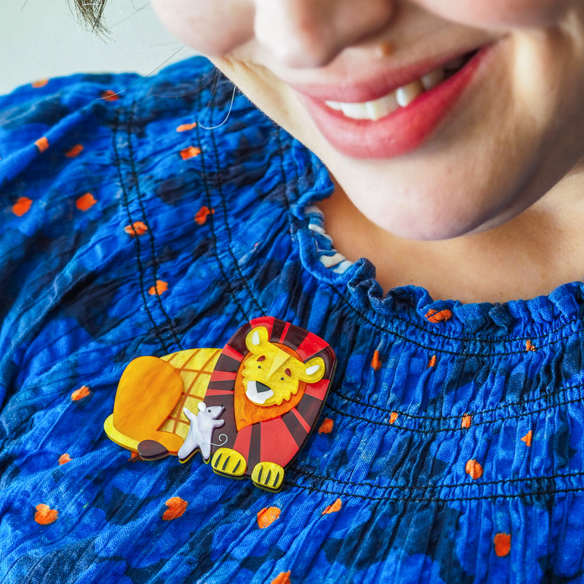 Unlikely Associates Brooch by Erstwilder x Pete Cromer