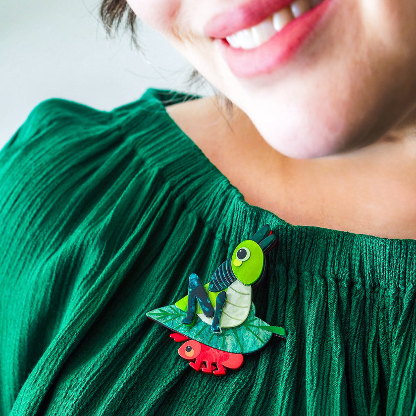 Meal Prep Brooch by Erstwilder x Pete Cromer