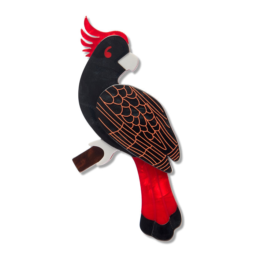 Carnaboo the Cockatoo Brooch by Erstwilder