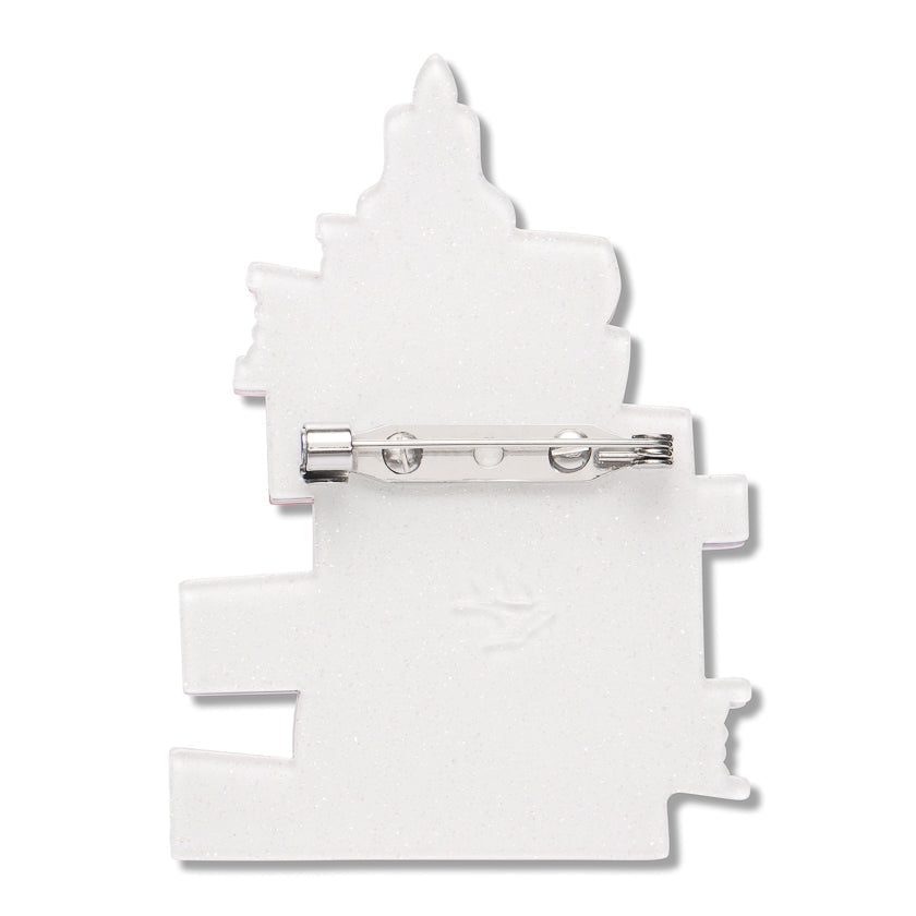 Midnight Library Brooch by Erstwilder
