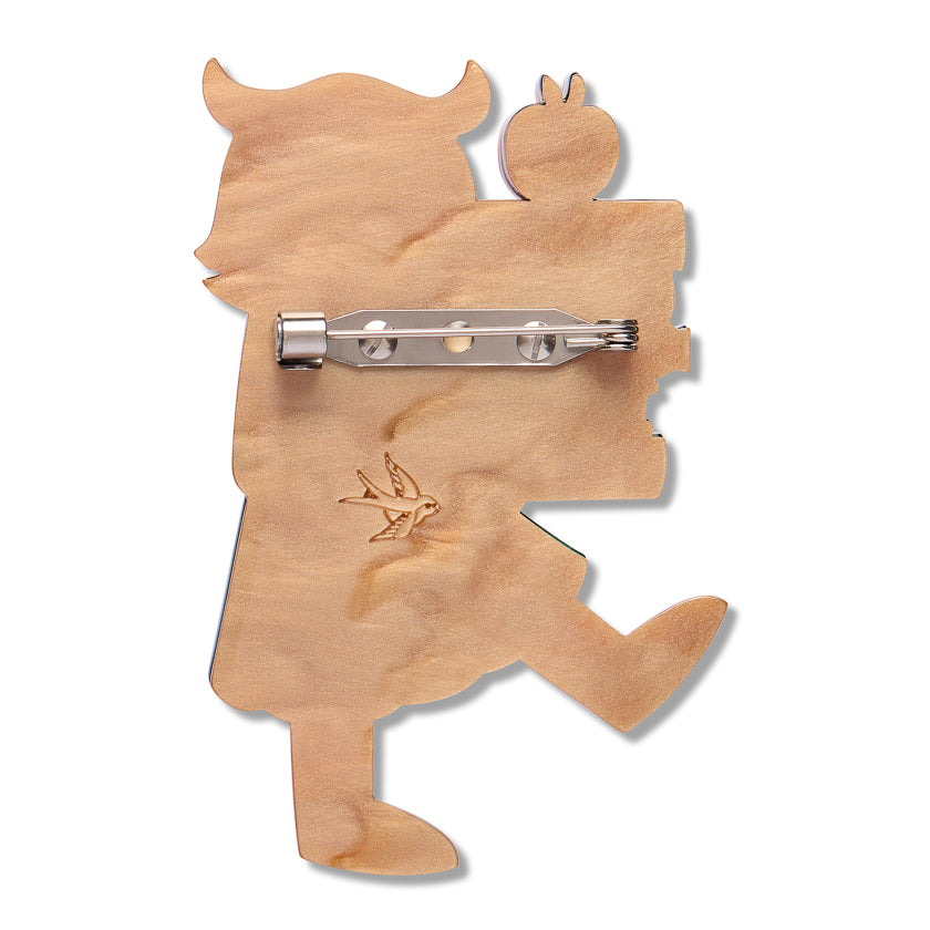 Professor Hootsworth Brooch by Erstwilder