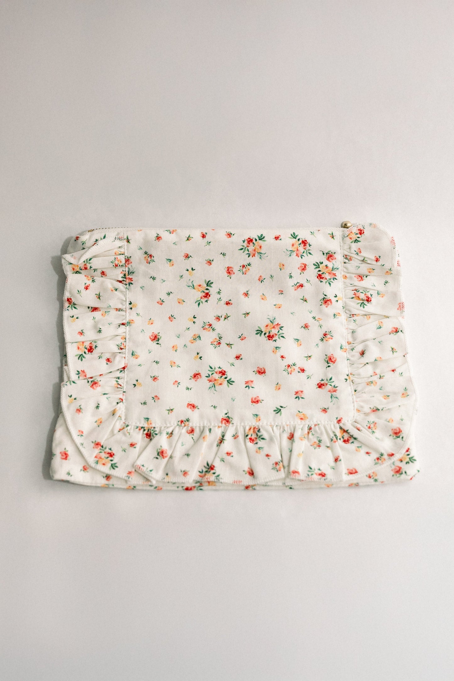 Vintage-Inspired Floral Pouch- Heirloom Bloom - Osadia Concept Store