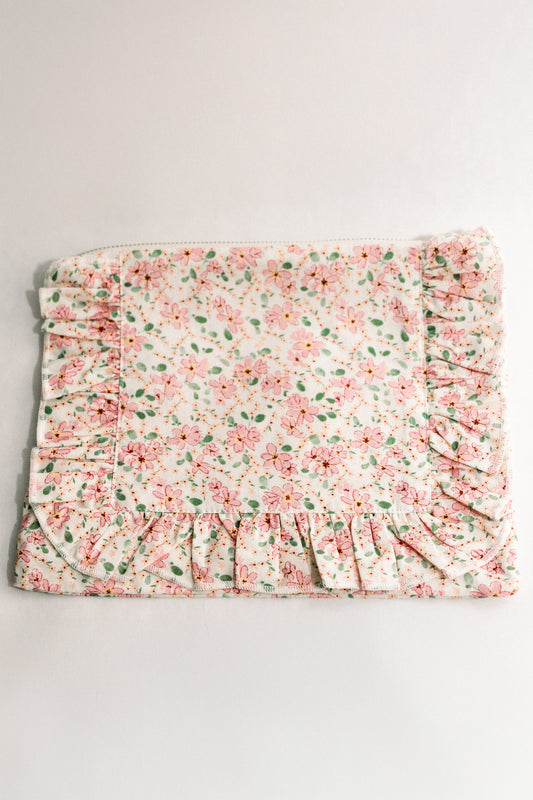 Vintage-Inspired Floral Pouch- Daisy & Clementine - Osadia Concept Store