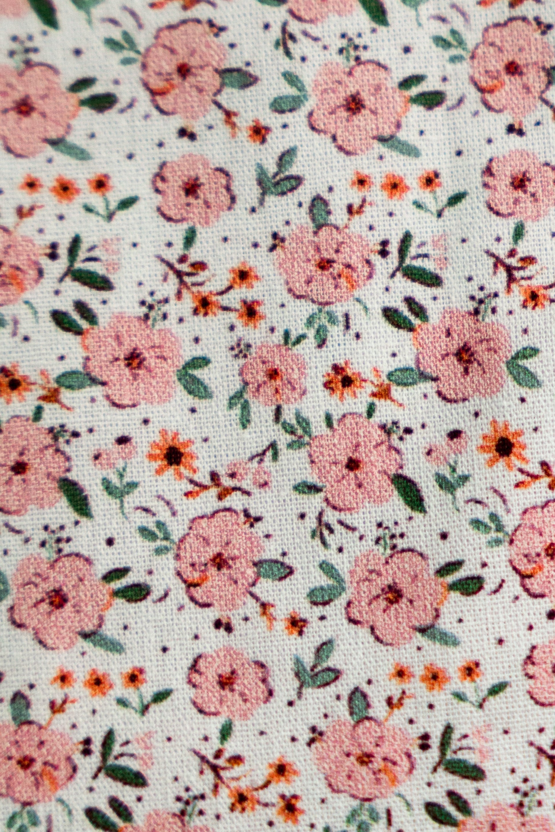 Vintage-Inspired Floral Pouch-Coquelicot - Osadia Concept Store