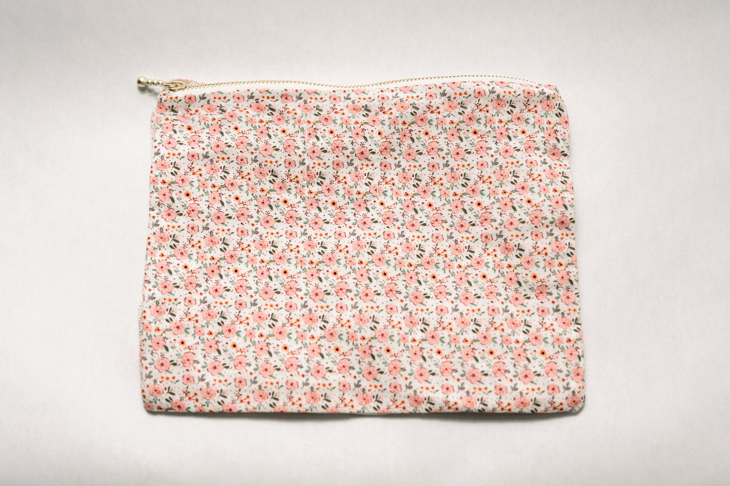 Vintage-Inspired Floral Pouch-Coquelicot - Osadia Concept Store