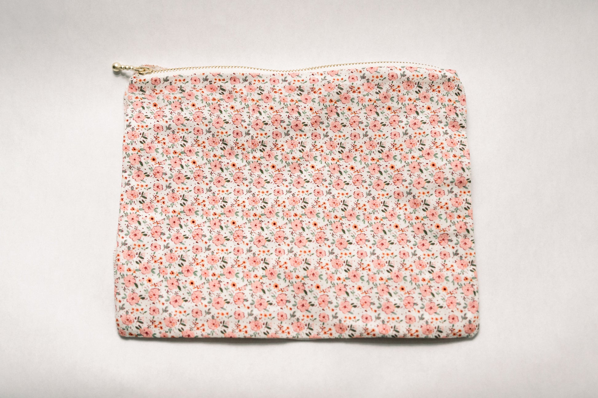 Vintage-Inspired Floral Pouch-Coquelicot - Osadia Concept Store