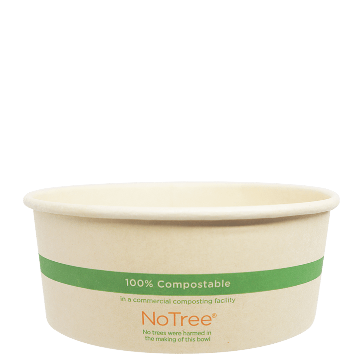 World Centric 24 oz NoTree Paper Bowl, Wide (QTY:300)