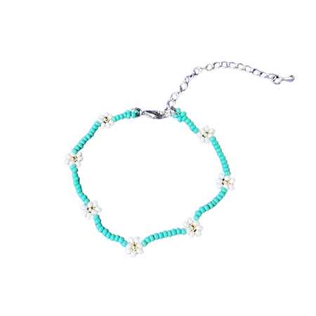 Daisy Seed Bead Bracelet - Guatemala - Osadia Concept Store
