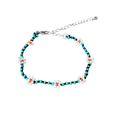 Daisy Seed Bead Bracelet - Guatemala - Osadia Concept Store