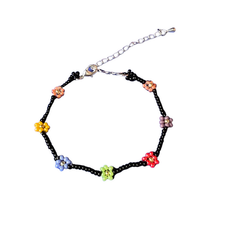 Daisy Seed Bead Bracelet - Guatemala - Osadia Concept Store
