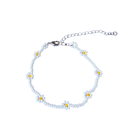 Daisy Seed Bead Bracelet - Guatemala - Osadia Concept Store
