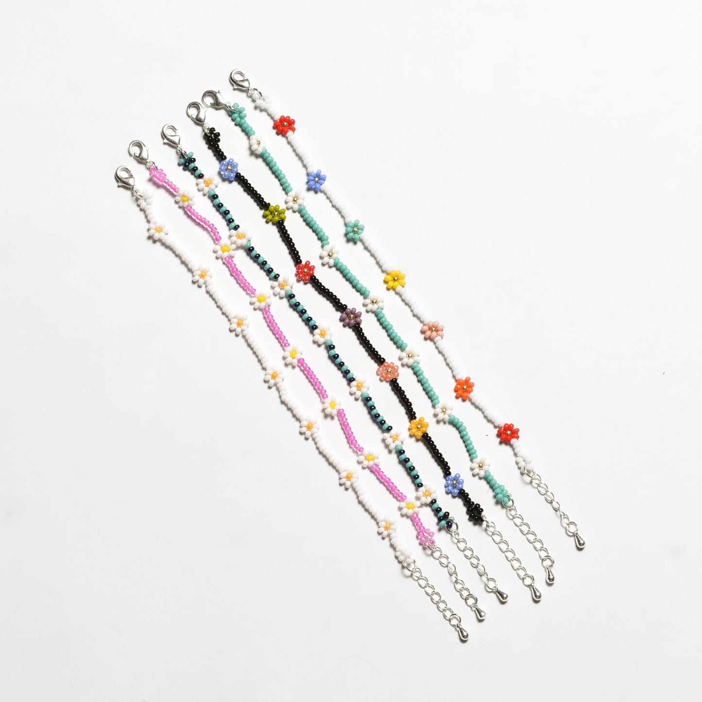Daisy Seed Bead Bracelet - Guatemala - Osadia Concept Store