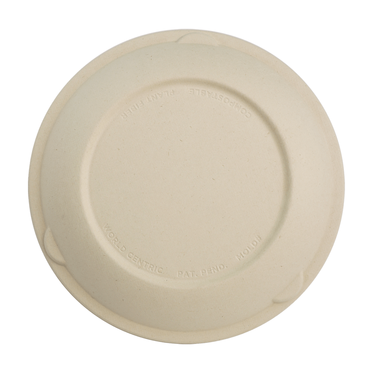 World Centric Lid for 32 oz Wide Fiber Bowl Compostable (QTY 300), SKU BRL-FB-32-LF