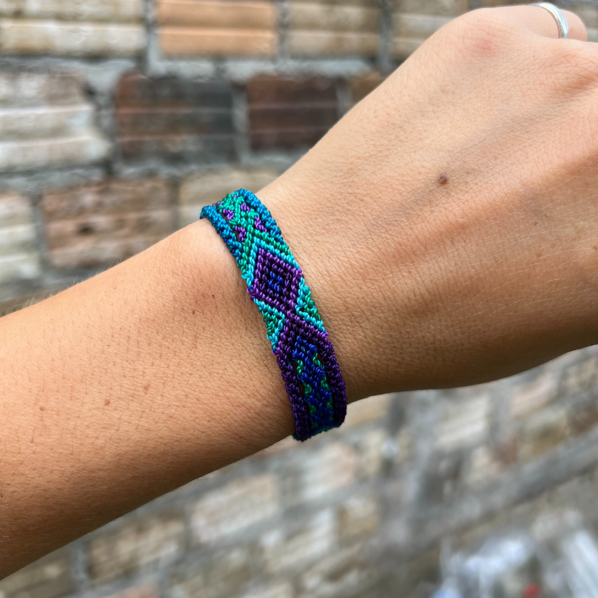 Friendship Woven Boho String Bracelet (4 Sizes) - Mexico