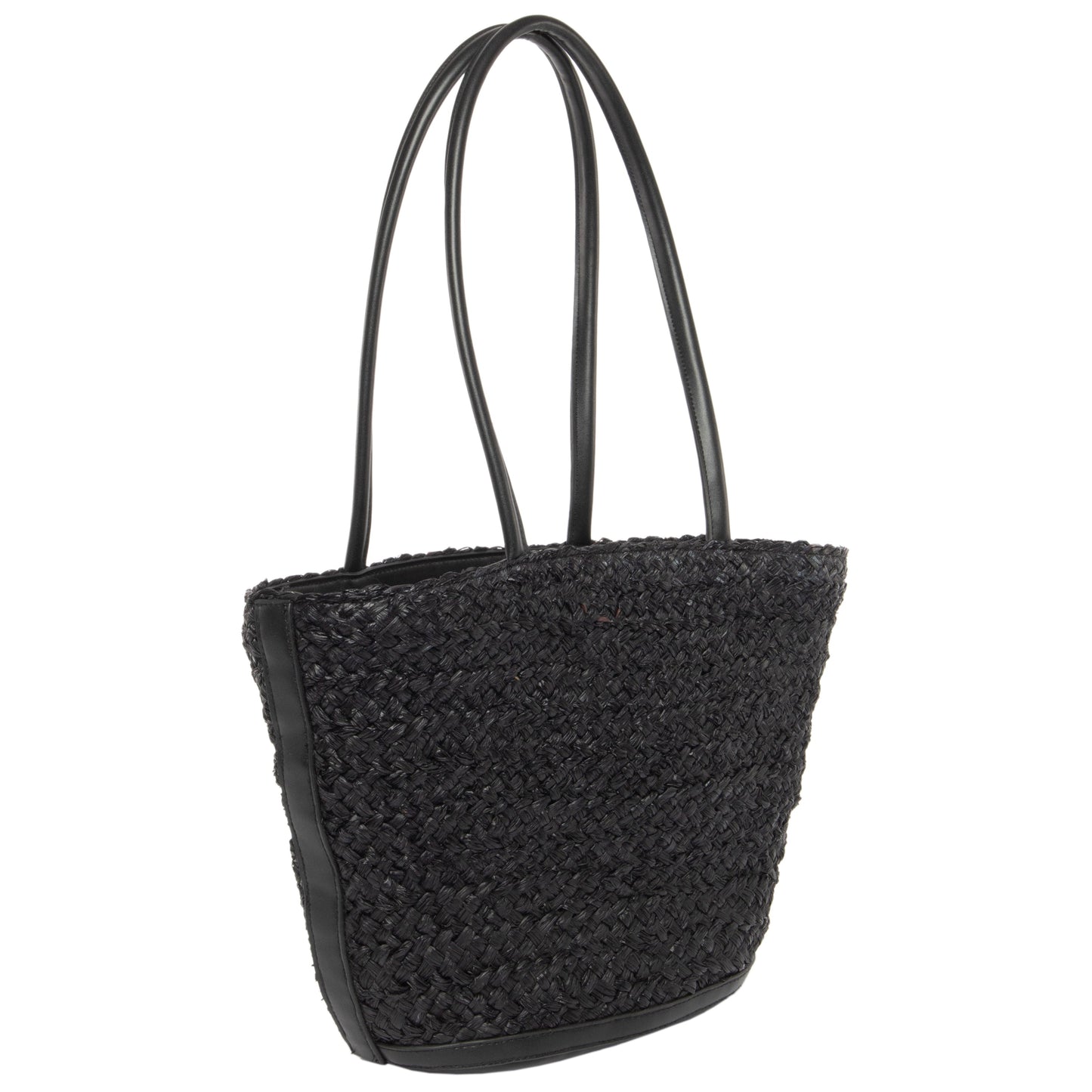 Maya - Raffia Structured Tote