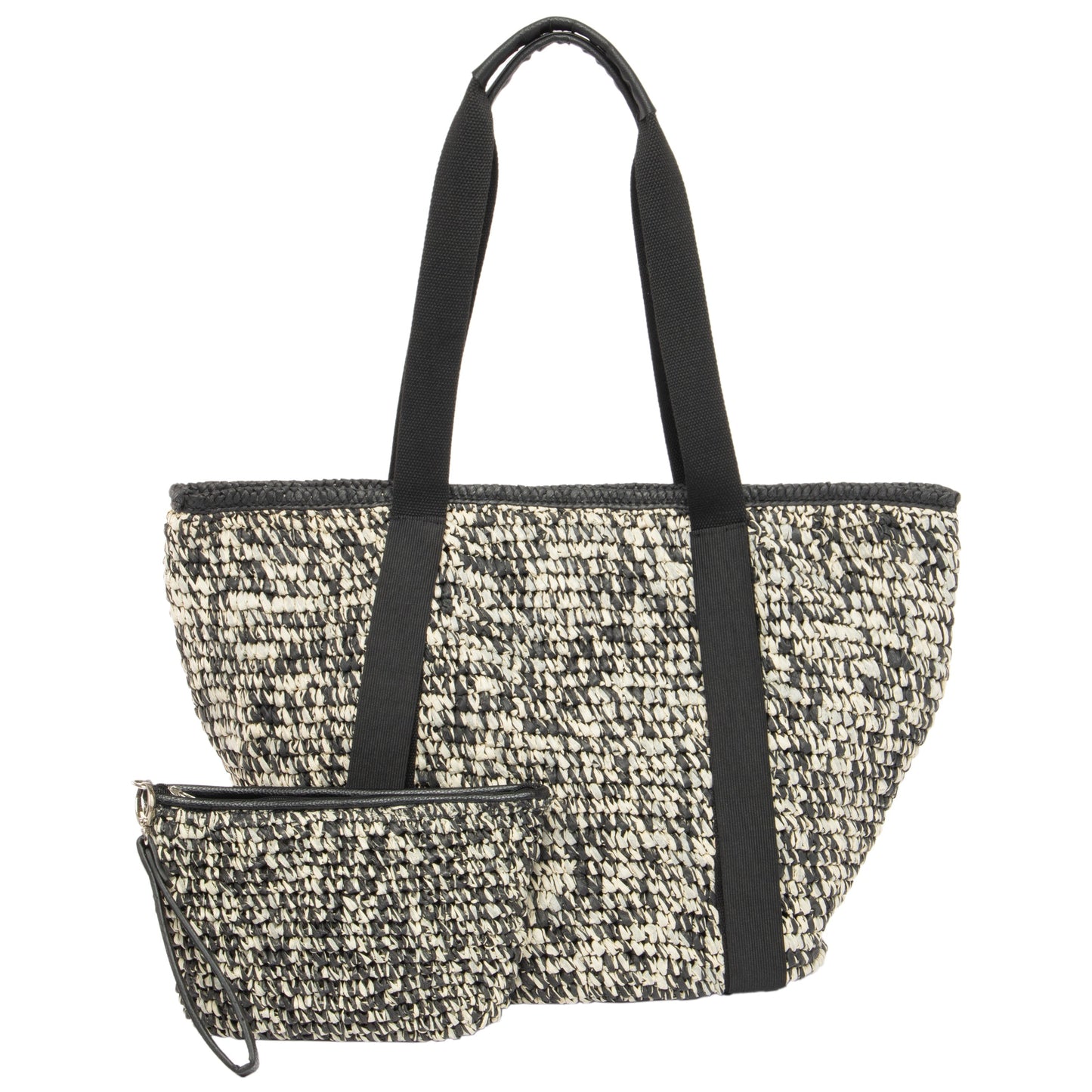 Anita - Crochet Tote with Hat Holder